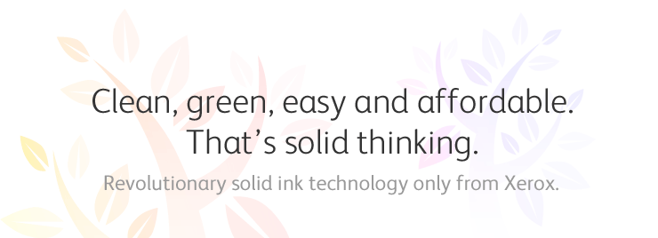 Solid Ink Technology from Xerox